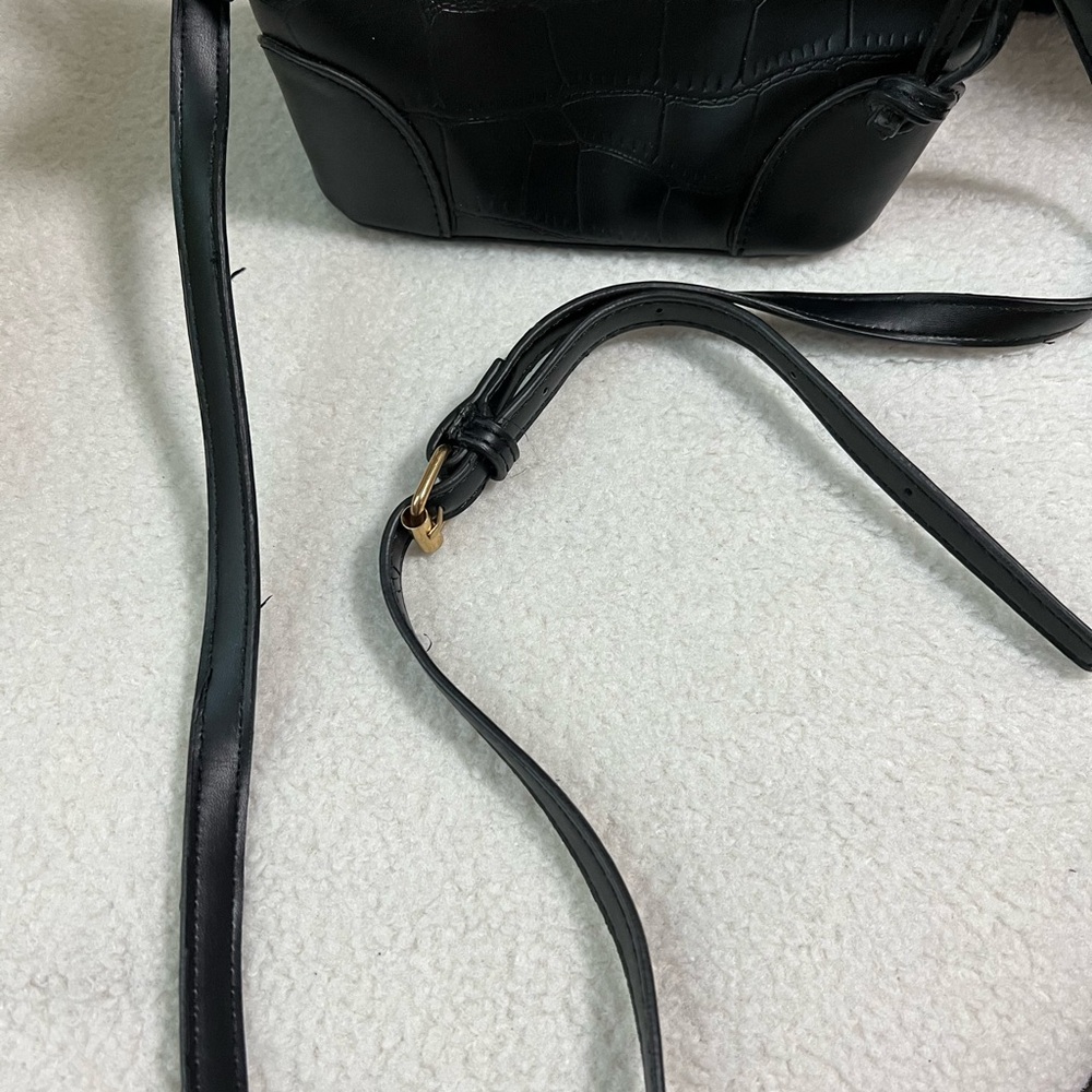 Black Bucket Bag - Picture 2 of 5